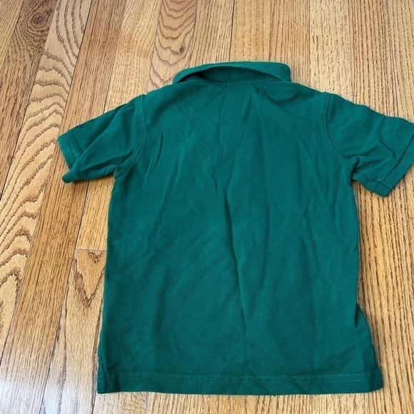 Baby Gap Boys Size 3 Green Dinosaur Polo Shirt - Picture 3 of 3